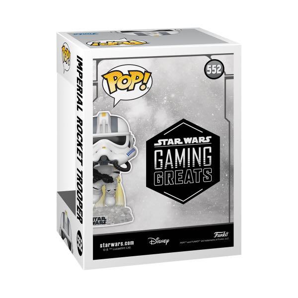 #552 Imperial Rocket Trooper  (Funko Pop!) action figure collectible [Barcode 889698650496] - Main Image 2