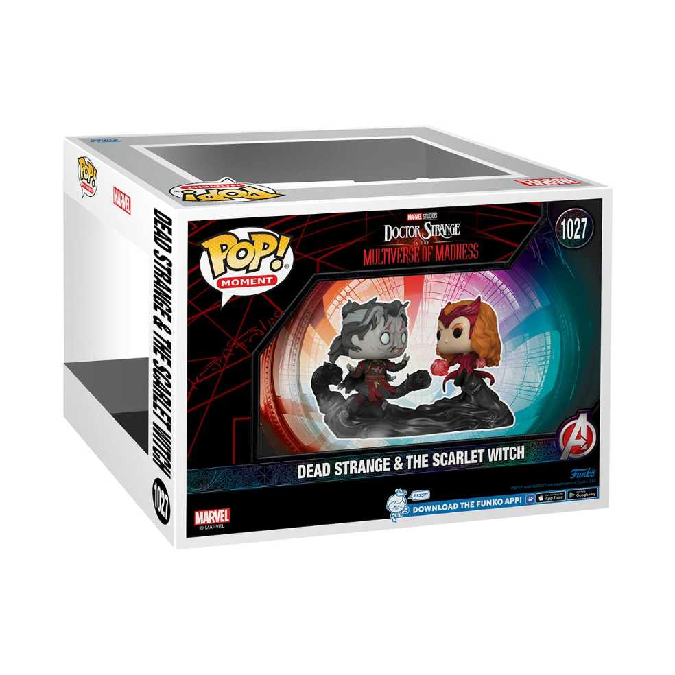 Marvel: Funko Pop! Doctor Strange In The Multiverse Of Madness - Scarlet Witch Vs Doctor Strange #1027 - Funko Pop! Movies (Doctor Strange In The Multiverse Of Madness) action figure collectible [Barcode 889698609159] - Main Image 4