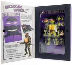Donatello: IDW TMNT Best Of Series Comic Book & Figure - BST AXN / The Loyal Subjects (The Loyal Subjects: BST AXN (TMNT)) action figure collectible [Barcode 850018355803] - Main Image 3