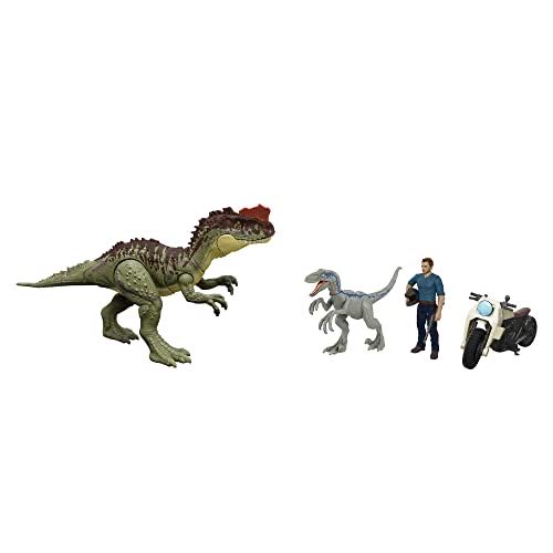 JP Yangchuanosaurus/Velociraptor “Blue”/Owen Jurassic World Dominion  action figure collectible [Barcode 194735117567] - Main Image 1