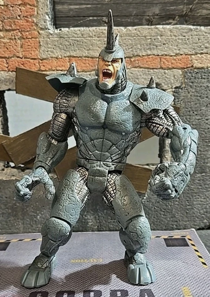 Toybiz Spider-Man Classics Ultimate Rhino Smash & Crush Toy Biz - Toy Biz (Marvel: Spider-man: 6”) action figure collectible [Barcode 086892720240] - Main Image 4