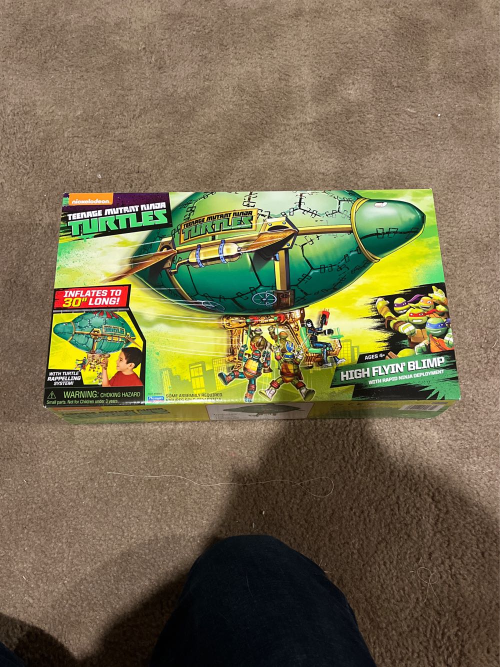 2014 Turtle Blimp  (TMNT 2012 Line) action figure collectible [Barcode 043377944614] - Main Image 2