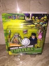 Sewer Gear Donatello and Norman Toys R Us Exclusive - Diamond Select (TMNT Minimates) action figure collectible [Barcode 699788180549] - Main Image 1
