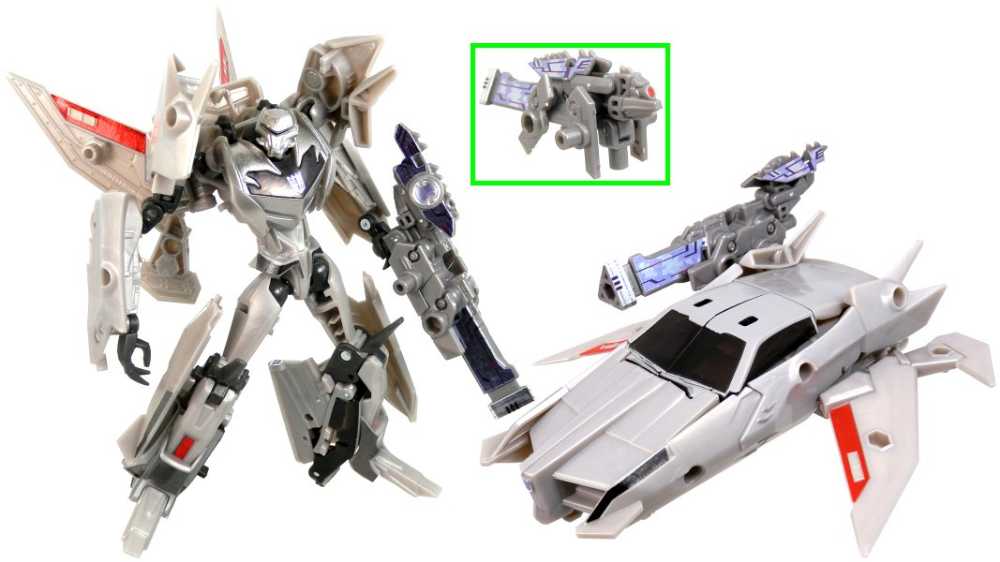 Igu S With Jet Vehicon  - Takara (Arms Micron) action figure collectible - Main Image 2
