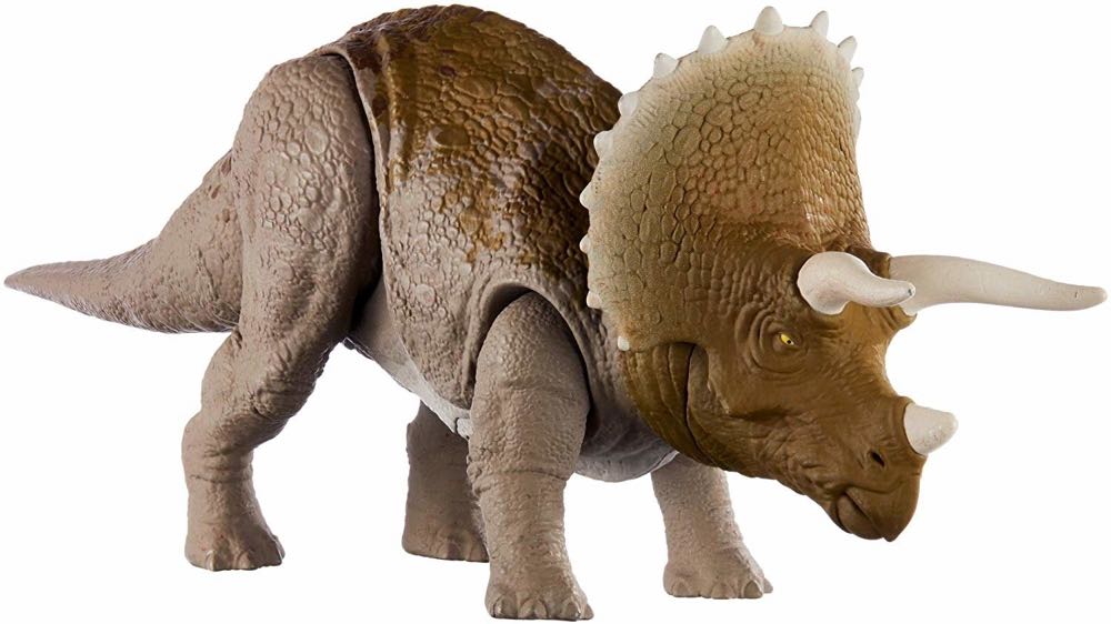 Triceratops - Mattel (JW Primal Attack) action figure collectible - Main Image 2