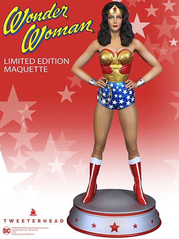 Wonder Woman (Lynda Carter - S1 Regular) - Tweeterhead (Wonder Woman) action figure collectible - Main Image 2