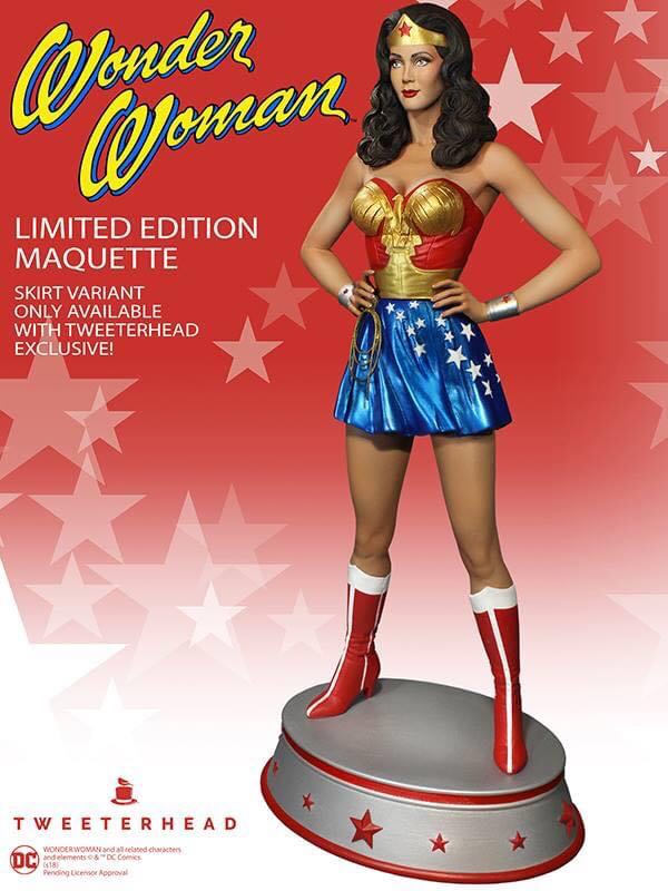 Wonder Woman (Lynda Carter - S1 Variant) - Tweeterhead (Wonder Woman) action figure collectible - Main Image 2