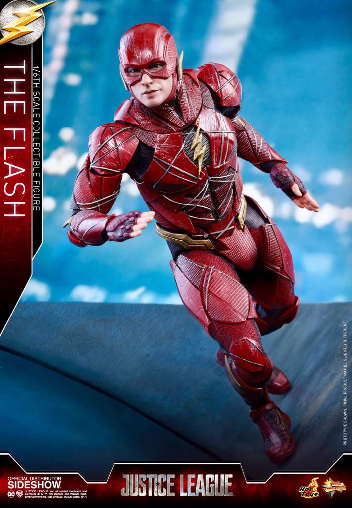 Flash (MMS448 JL FL) - Hot Toys (Flash) action figure collectible - Main Image 2