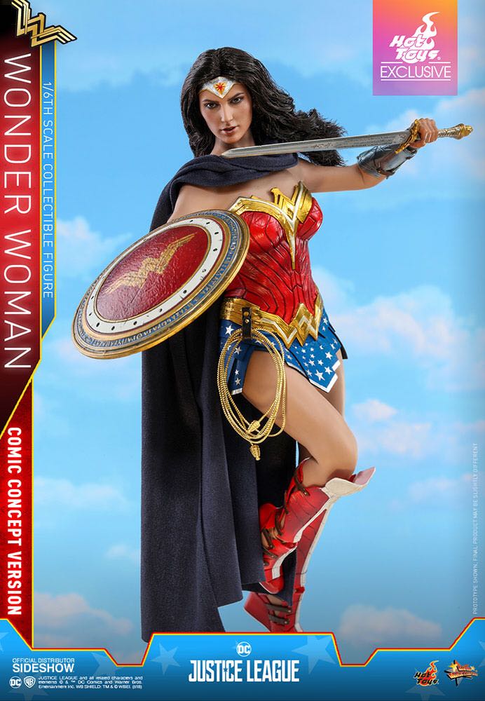 Wonder Woman (MMS506 - JL WW CC) - Hot Toys (Wonder Woman) action figure collectible - Main Image 2