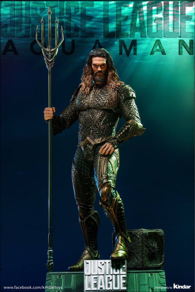 Aquaman (MMS447 JL AM) - Hot Toys (Aquaman) action figure collectible - Main Image 2