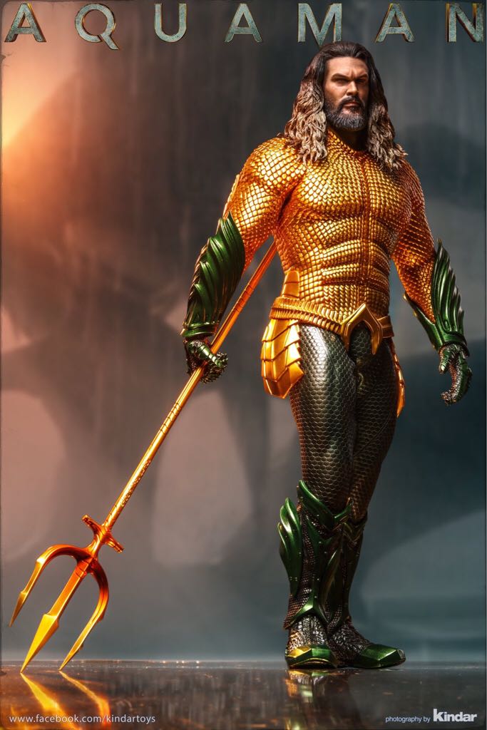 Aquaman (MMS518 AM) - Hot Toys (Aquaman) action figure collectible - Main Image 2
