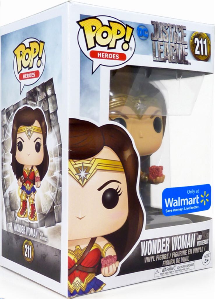 Wonder Woman (Justice League) Pop! Vinyl Figure #211 - Funko (Wonder Woman) action figure collectible - Main Image 2