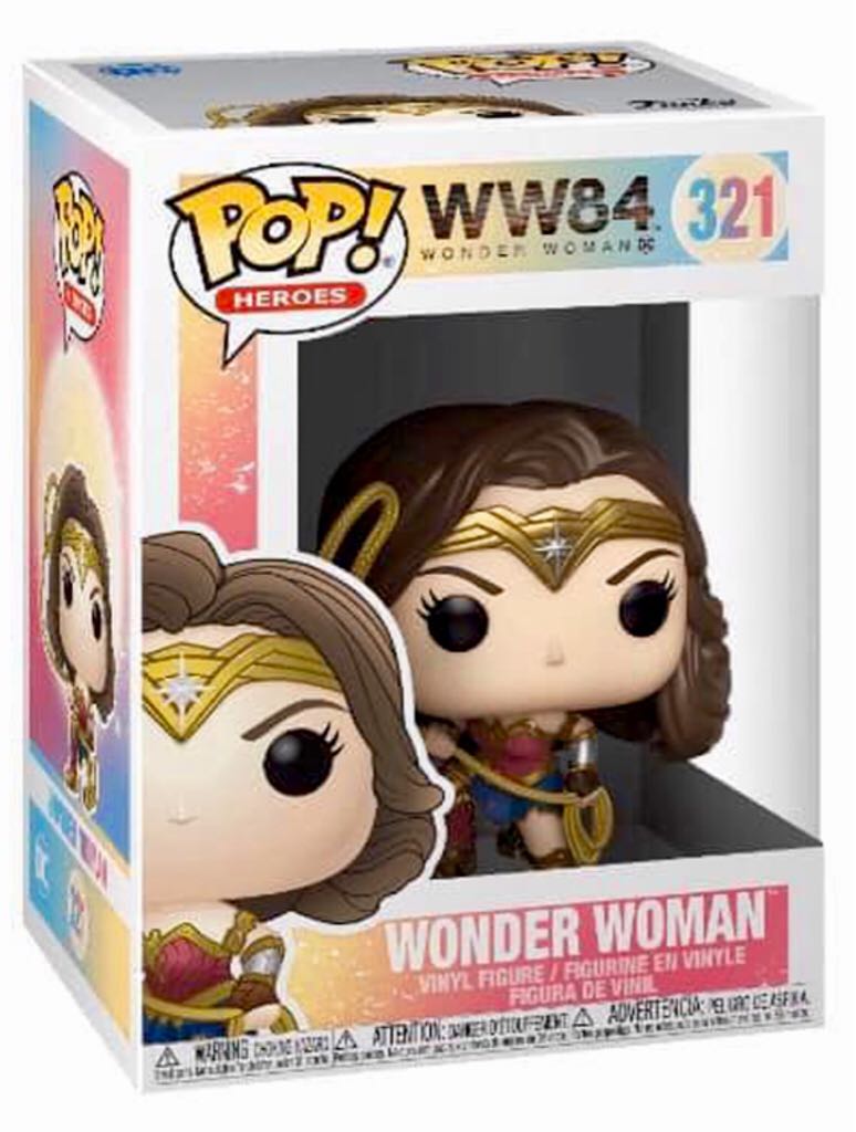 Wonder Woman (WW84) Pop! Vinyl Figure #321 - Funko (Wonder Woman) action figure collectible - Main Image 2