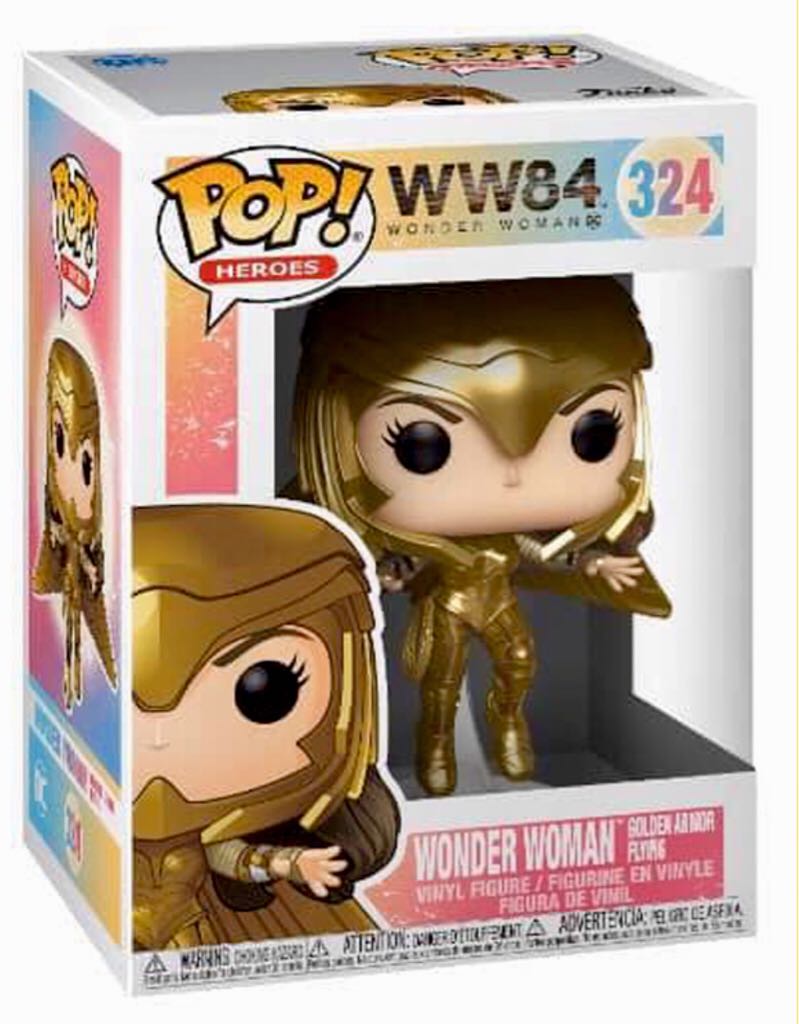 Wonder Woman (WW84) Pop! Vinyl Figure #324 - Funko (Wonder Woman) action figure collectible - Main Image 2