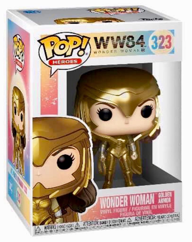 Wonder Woman (WW84) Pop! Vinyl Figure #323a - Funko (Wonder Woman) action figure collectible - Main Image 2