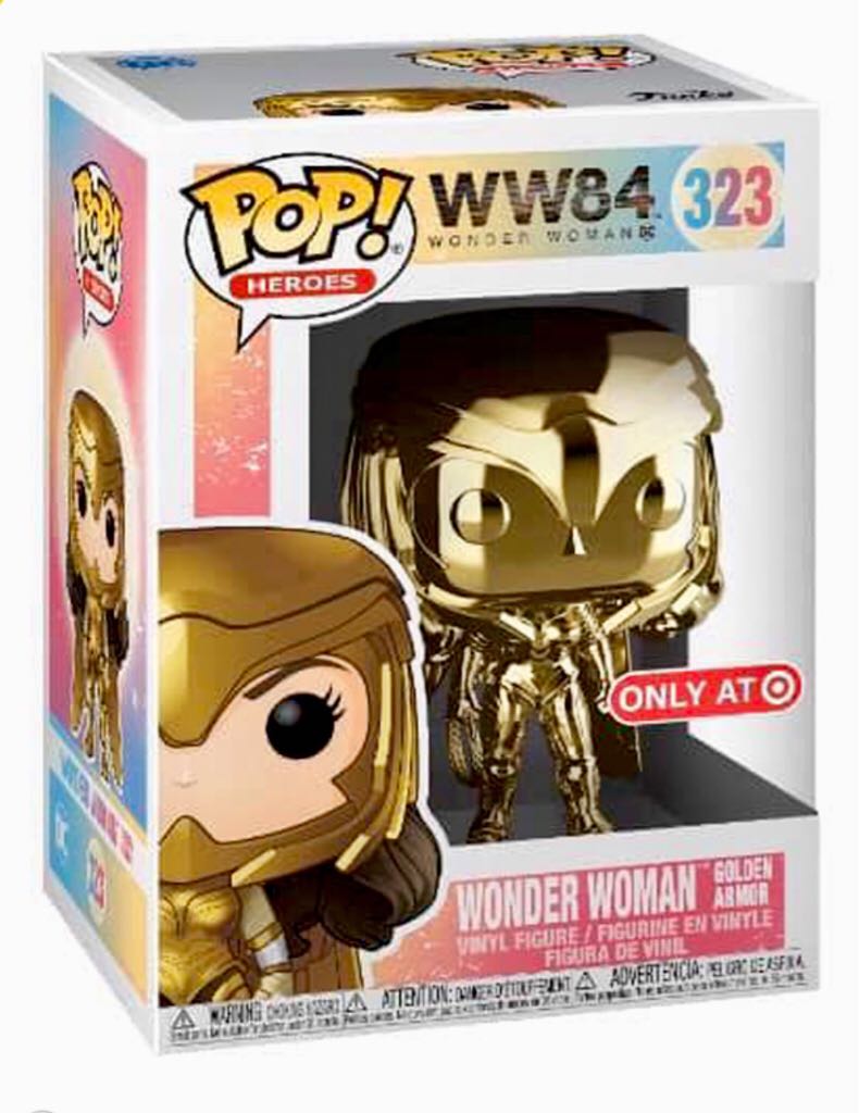 Wonder Woman (WW84) Pop! Vinyl Figure #323b - Funko (Wonder Woman) action figure collectible - Main Image 2