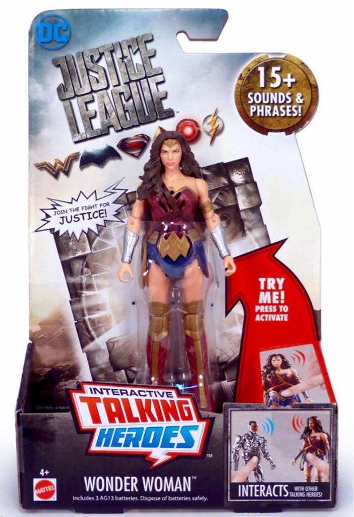 Wonder Woman Mattel 3 - Mattel (Wonder Woman) action figure collectible - Main Image 2