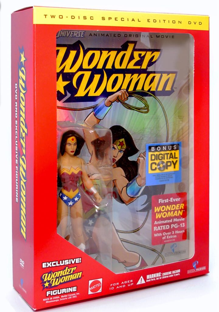 Wonder Woman DVD 1 - Mattel (Wonder Woman) action figure collectible - Main Image 2