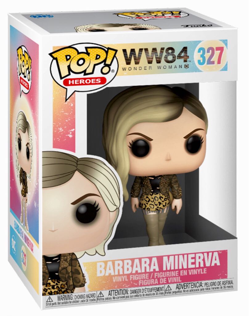 Barbara Minerva (WW84) Pop! Vinyl Figure #327 - Funko (Wonder Woman) action figure collectible - Main Image 2