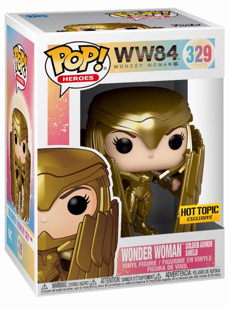 Wonder Woman (WW84) Pop! Vinyl Figure #329 - Funko (Wonder Woman) action figure collectible - Main Image 2