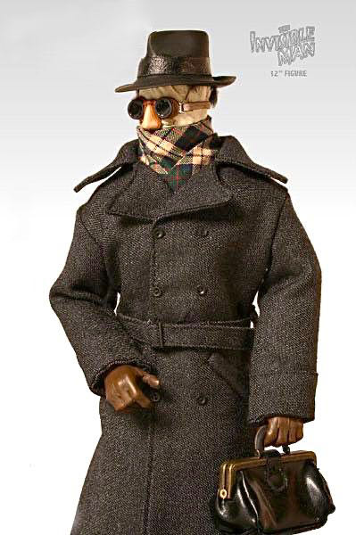 Invisible Man, The (12 Inch Action Figure) - Sideshow Collectibles (Universal Monsters) action figure collectible - Main Image 2