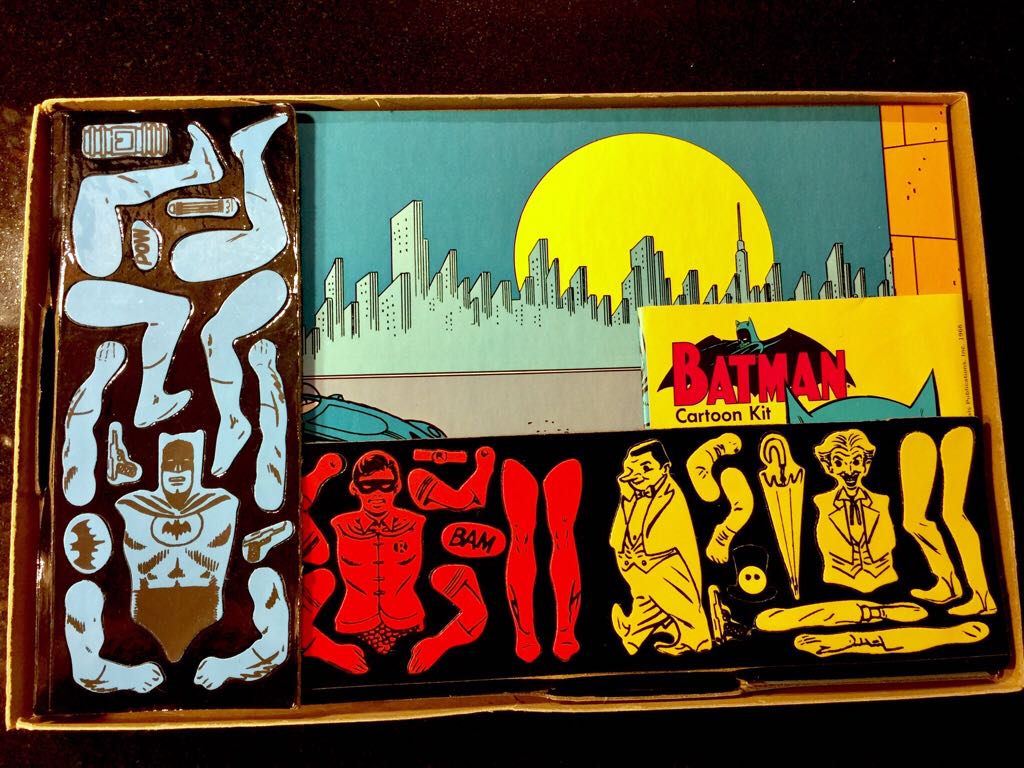 Batman (Colorforms) Cartoon Kit - Colorforms (Batman) action figure collectible - Main Image 2