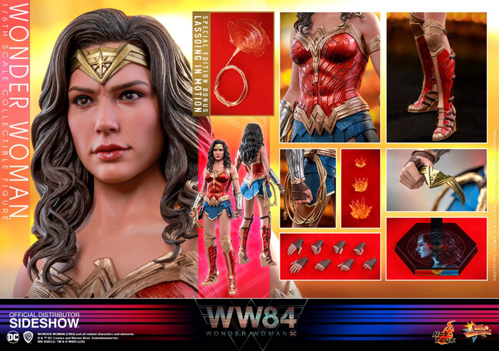 Wonder Woman (MMS57x - WW84 WW SE) Special Edition - Hot Toys (Wonder Woman) action figure collectible - Main Image 2