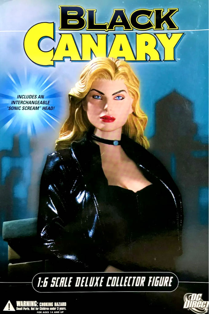 Black Canary (1:6 Scale Deluxe Collector Figure) - DC Direct (Black Canary) action figure collectible - Main Image 2