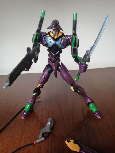 GX-14 Evangelion 01 Test Type - Bandai (Soul Of Chogokin) action figure collectible [Barcode 4543112160133] - Main Image 2