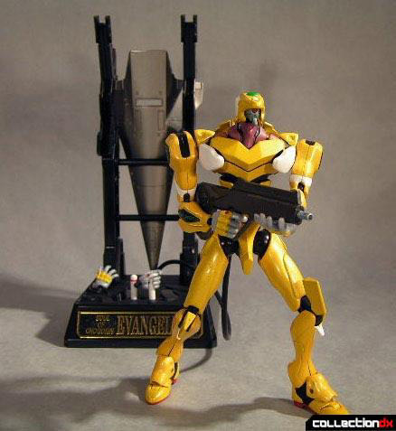 GX-17 Evangelion 00 Proto Type - Bandai (Soul Of Chogokin) action figure collectible [Barcode 4543112160164] - Main Image 2