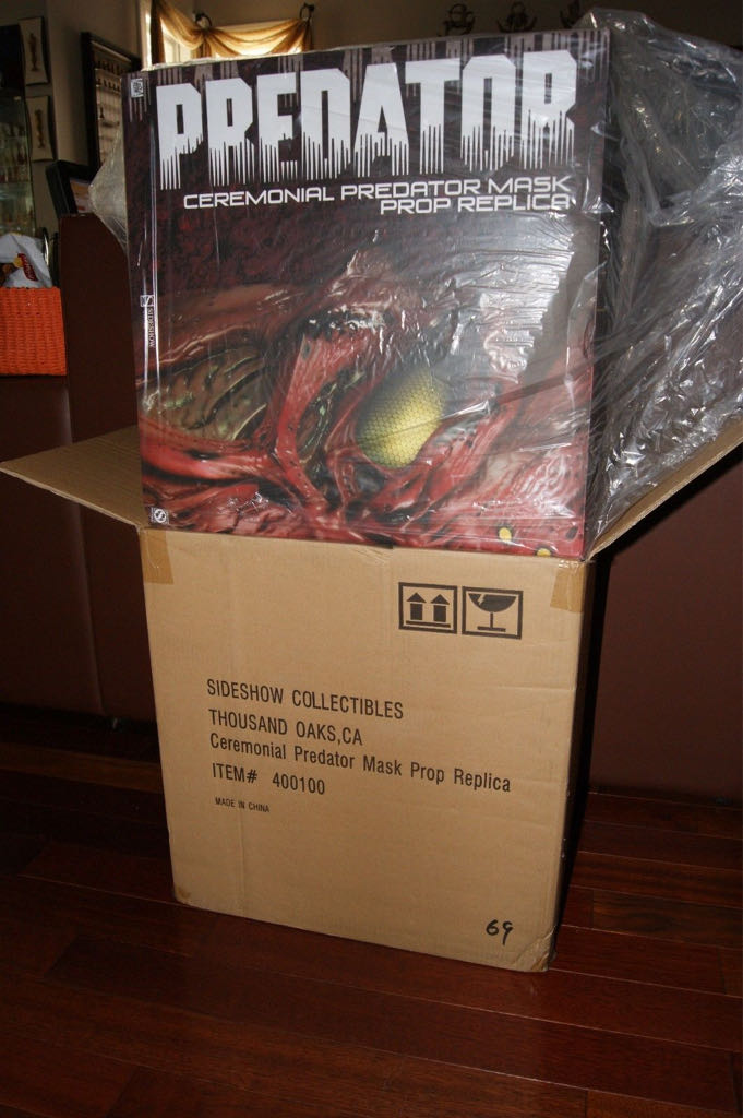 Ceremonial Predator Mask - Sideshow (Predator) action figure collectible [Barcode 747720218000] - Main Image 2