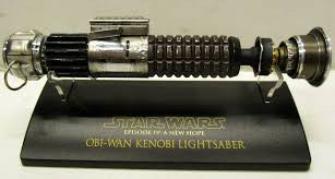 Star Wars Obi-Wan Kenobi Lightsaber Scaled Replica EP. IV - Master Replicas (Star Wars) action figure collectible [Barcode 836453002465] - Main Image 2