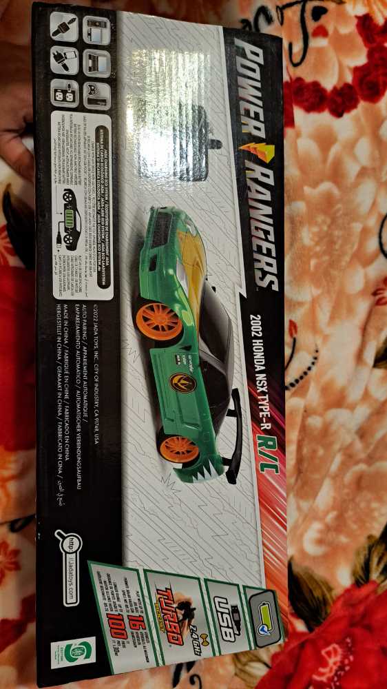 2002 Honda NSX Type-R R/C - Jada (Race Car) action figure collectible [Barcode 801310325476] - Main Image 2