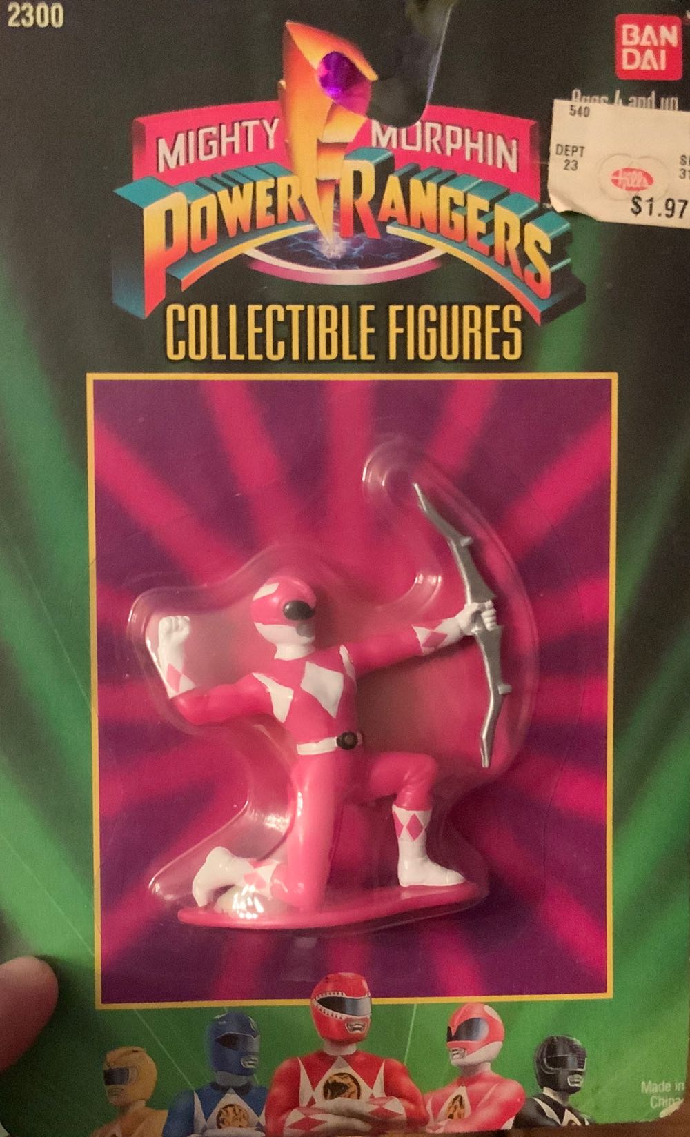 Pink Ranger - Bandai (Mighty Morphin Power Rangers: Collectible Figures) action figure collectible - Main Image 1