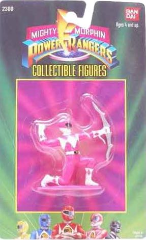 Pink Ranger - Bandai (Mighty Morphin Power Rangers: Collectible Figures) action figure collectible - Main Image 2