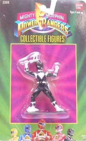 Black Ranger - Bandai (Mighty Morphin Power Rangers: Collectible Figures) action figure collectible - Main Image 2