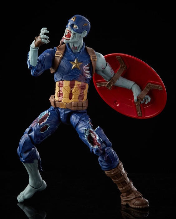 Captain America: Captain America Zombie (What If…?) - Hasbro (Marvel Legends) action figure collectible - Main Image 4