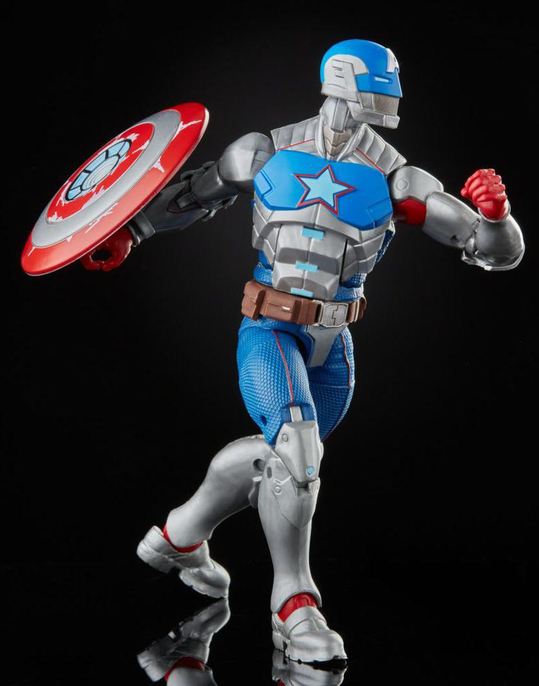 Captain America: Civil Warrior - Hasbro (Marvel Legends) action figure collectible - Main Image 2