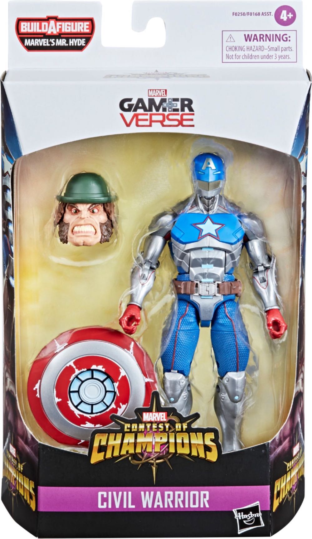 Captain America: Civil Warrior - Hasbro (Marvel Legends) action figure collectible - Main Image 3
