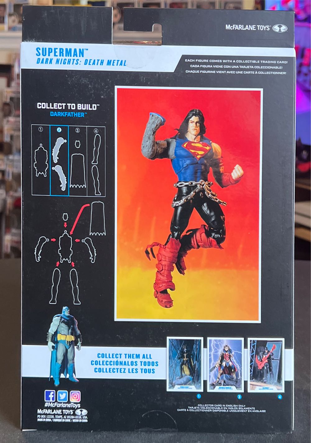 Superman (Heavy Metal) - McFarlane Toys / DC Multiverse (DC Multiverse (McFarlane)) action figure collectible - Main Image 2