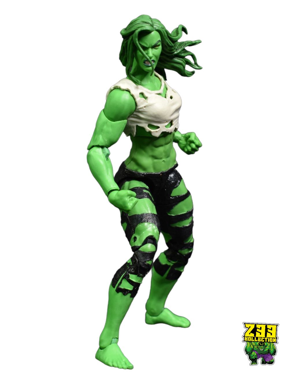 Marvel Legends (2011-????) (MLSx02) She-Hulk - Hasbro (Marvel Legends Single Release) action figure collectible - Main Image 2