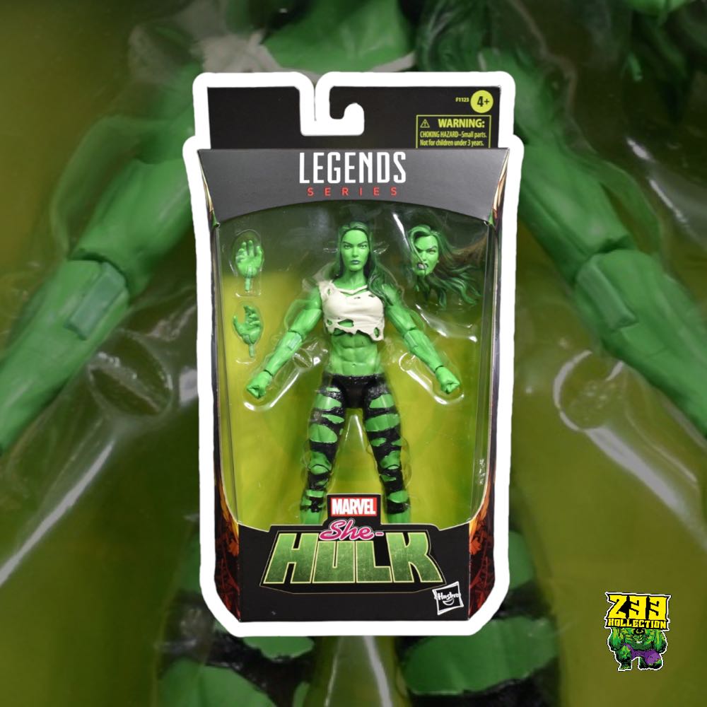 Marvel Legends (2011-????) (MLSx02) She-Hulk - Hasbro (Marvel Legends Single Release) action figure collectible - Main Image 3