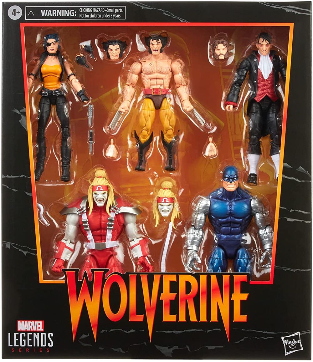 Marvel Legends (2011-????) (AMZN08x03) Cyber - Hasbro (Marvel Legends Wolverine Comic Series Box Set) action figure collectible - Main Image 4