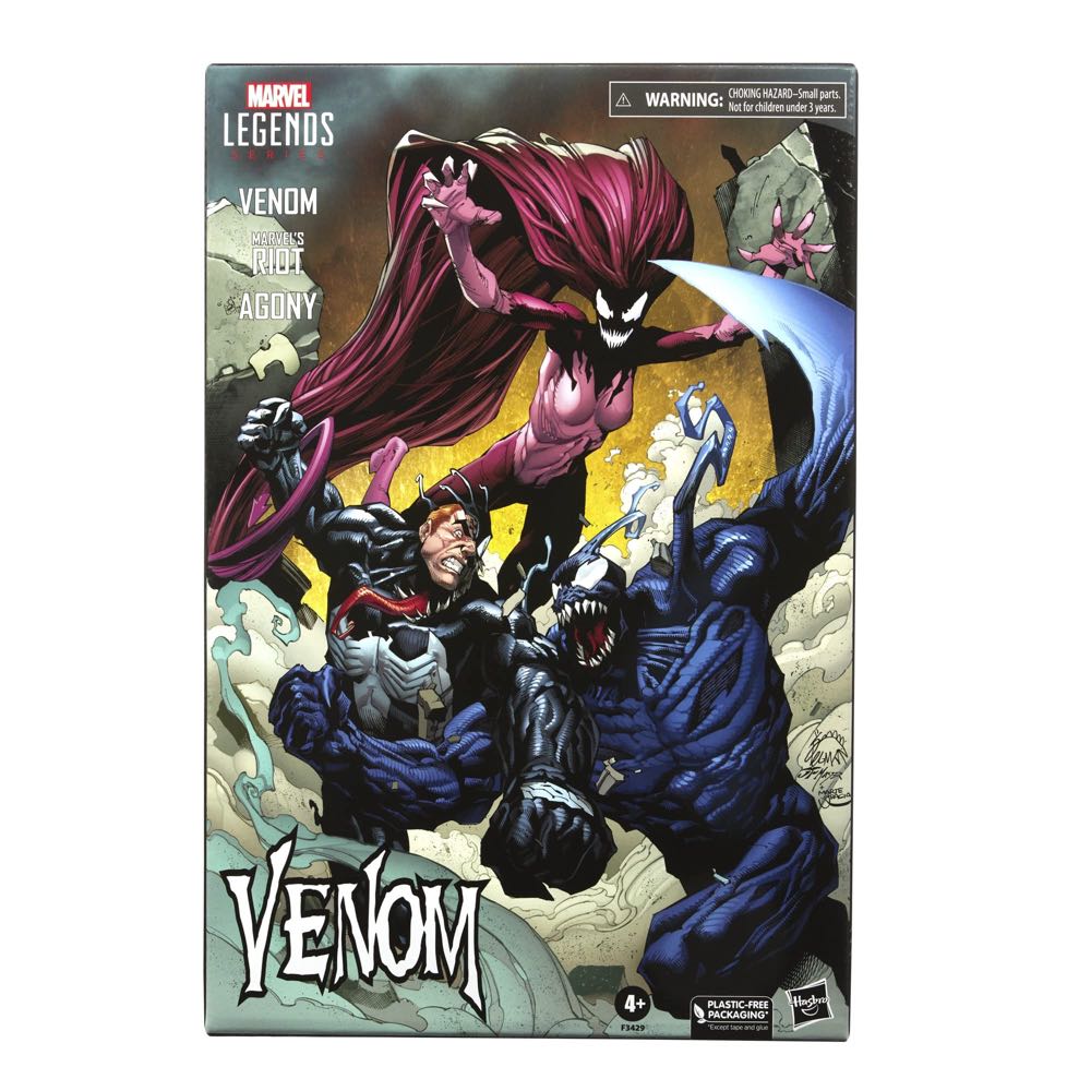 Marvel Legends (2011-????) (AMZN11x01) Venom - Hasbro (Marvel Legends Amazon Venom Multipack) action figure collectible - Main Image 4