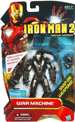 Marvel Legends (2010) (WLx01) War Machine - Hasbro (Walmart Legends Movie Series) action figure collectible - Main Image 4