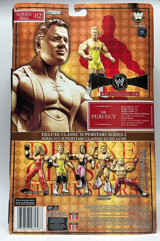 Mr. Perfect - Jakks Pacific (Deluxe Classic Superstars Series 2) action figure collectible [Barcode 039897982588] - Main Image 2