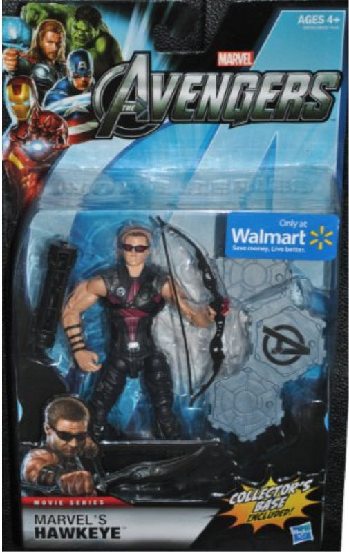 Marvel Legends (2010) (WLx03) Hawkeye - Hasbro (Walmart Legends Movie Series) action figure collectible - Main Image 4