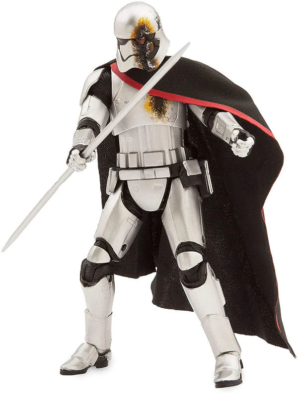 Star Wars The Black Series - Exclusive - Captain Phasma (Quicksilver Baton) - Disney / Hasbro (Star Wars: The Black Series) action figure collectible [Barcode 630509706556] - Main Image 4