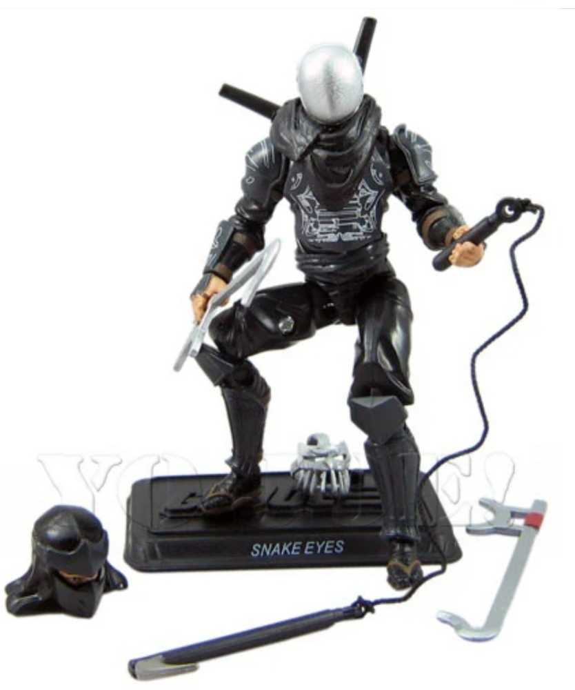 Snake Eyes  - Hasbro - G.I. Joe (GI Joe Pursuit of Cobra) action figure collectible - Main Image 2