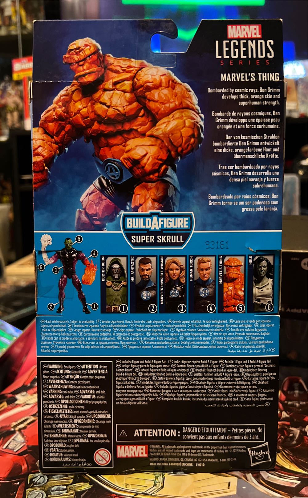 Marvel’s Thing - Hasbro (Marvel Legends) action figure collectible - Main Image 3